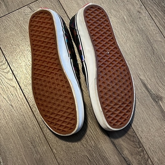 Vans Classic Slip-On 'Iridescent Checkerboard' Rainbow Chex NEW Mens/Womens - Picture 2 of 4